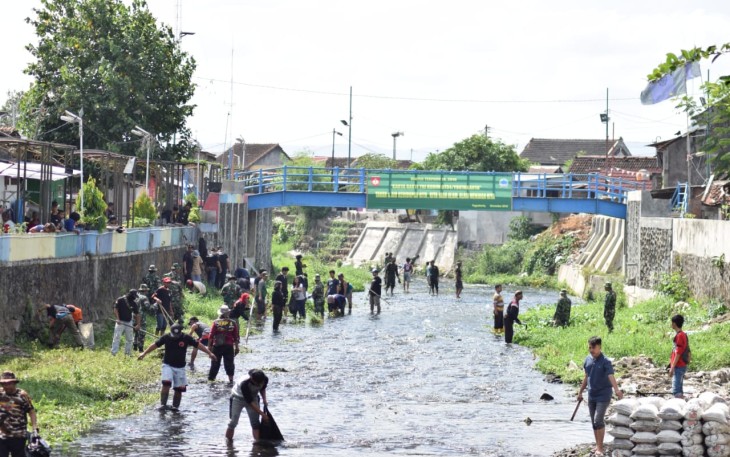 Kodim 0734/Yogyakarta Ajak Masyarakat Lebih Peduli Kebersihan Sungai