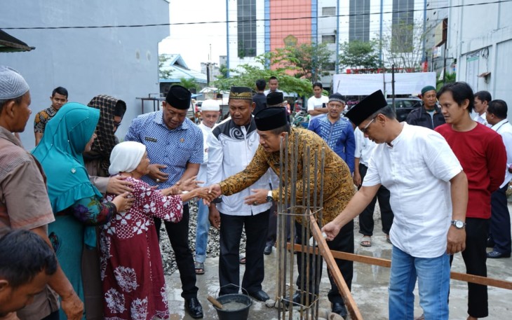 Sekretaris Daerah Kabupaten Asahan Dukung Pembangunan Musholla Al Ikhlas