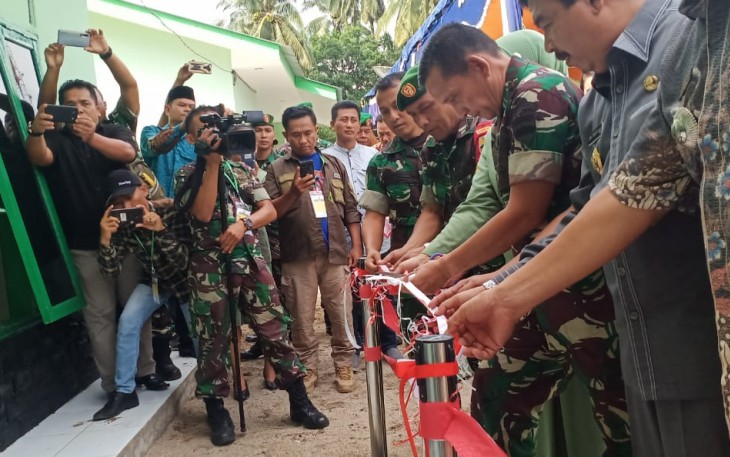 Bupati Labura Beri Rumah Dinas untuk Empat Babinsa