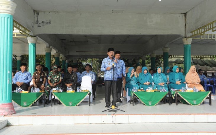Upacara Dirgahayu Korpri Ke-48 Tahun
