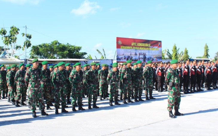 Kodim Klaten Ikuti Apel konsolidasi berakhirnya Operasi Mantab Brata Candi 