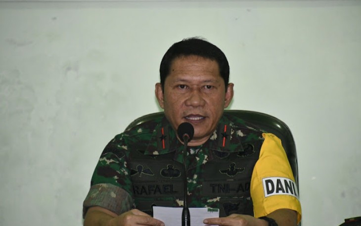 Danrem 074 Warastratama Brigjen TNI Rafael Granada Baay Buka Latihan Gulbencal di Kodim Klaten 
