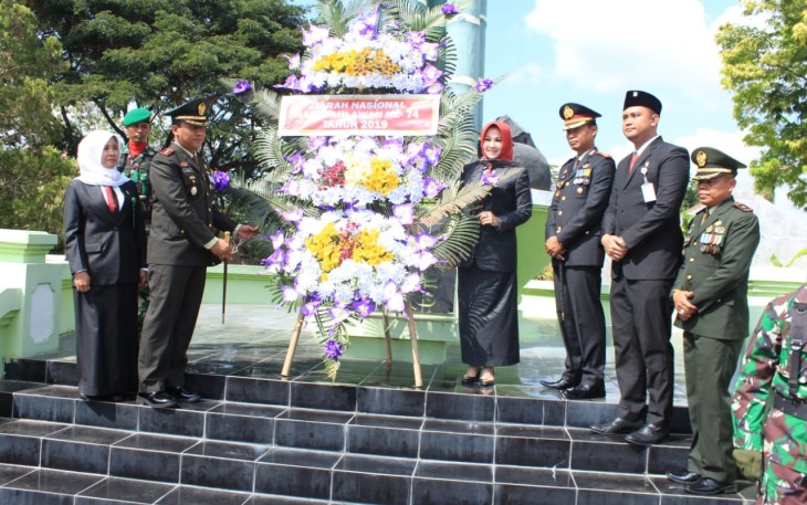 Dandim 0723/Klaten Pimpin Ziarah Hari Pahlawan
