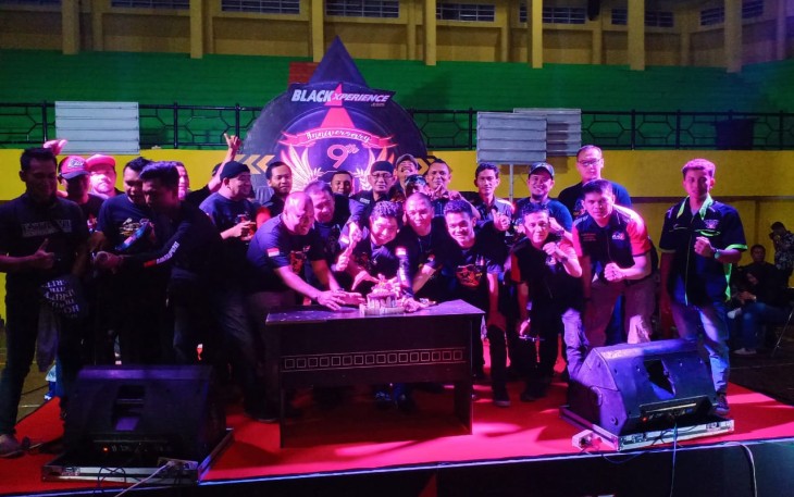 Anivesery ke-9 BMC Rantauprapat Dipadati Baikers Luar Daerah