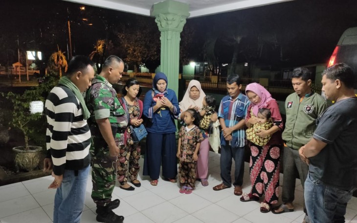 Kodim 0209/LB Berangkatkan Pasien Bibir Sumbing Ke Medan