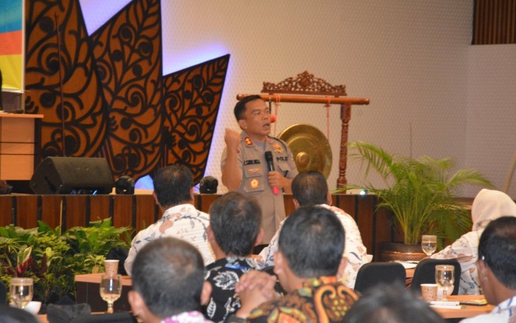 Kapolres Batang Sampaikan Pesan Untuk Para kades 