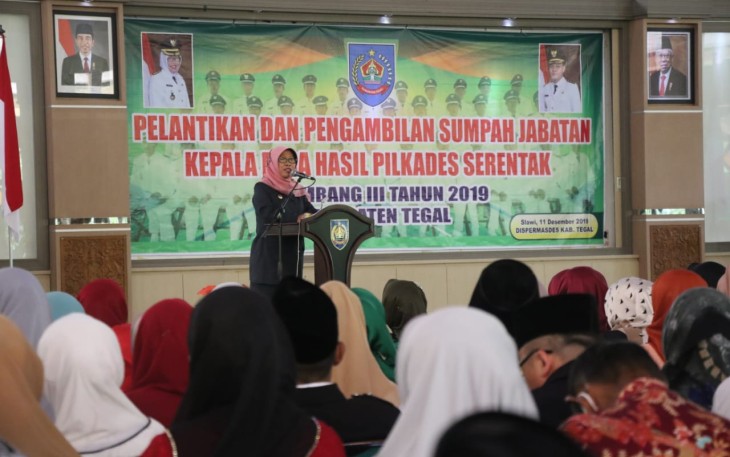 Arahan Bupati Tegal Tegaskan ke Kades