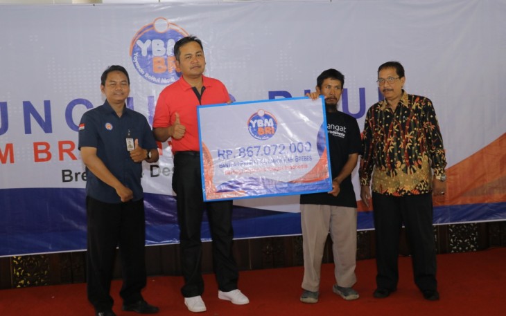 YBM BRI Serahkan Bantuan Dana Senilai Rp 867.072.000 Untuk Kelompok PKUR Brebes