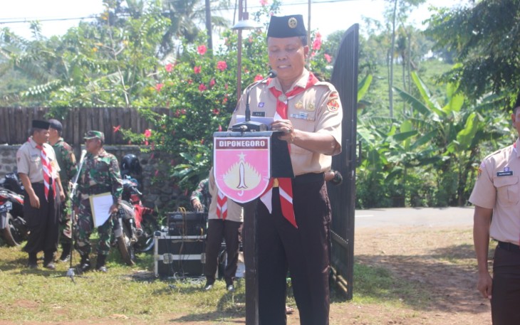 Kasdim Batang Mayor Inf Raji jadi Irup Upacara Pembukaan Perkemahan Saka Wira Kartika