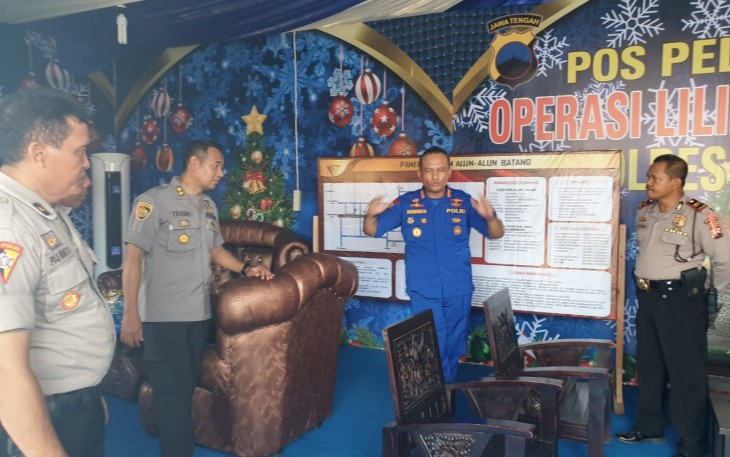 Tim Pamatwil Polda Jateng Lakukan Pengecekan di Batang