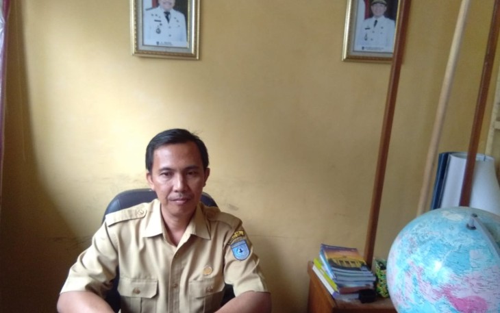 Kepala Sekolah SMPN 63 Natanael Tri Prasitiyo Adi Nugroho