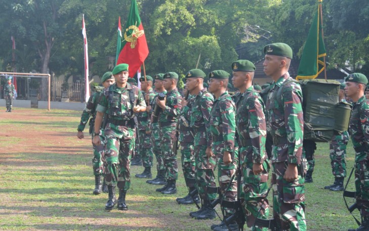 Hari Infanteri Kodam Jaya Selenggarakan Peleton Beranting Yudha Wastu Pramuka Jaya