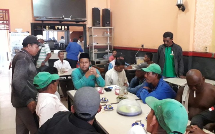 Anggota DPRA F Rozi Terima Aspirasi Penarik Becak PERTISA