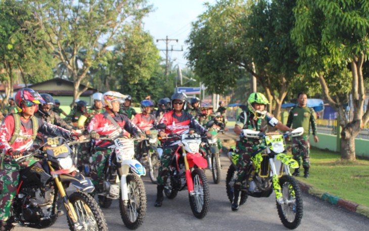 Jelang Pilkada, Dandim 0209/LB bersama Personel Patroli Keliling