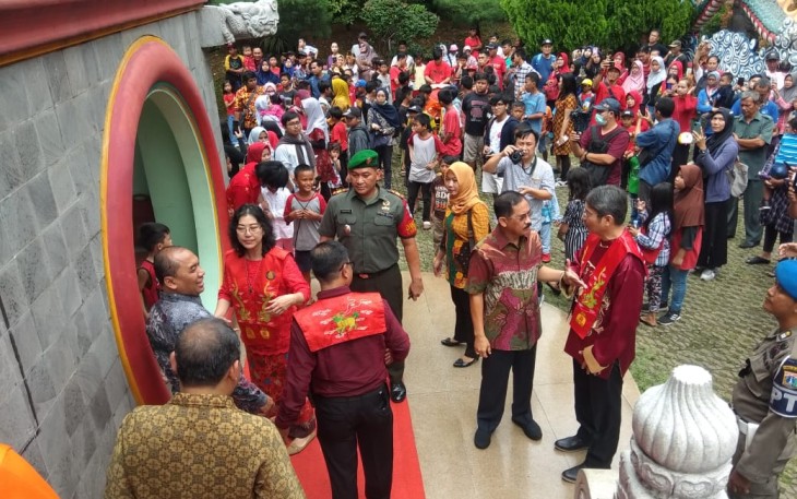 Giat Pengamanan Imlek bersama Koramil 57/Cipayung