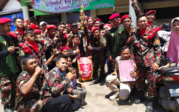 Marching Band KOKAM PRPM Sawojajar Juara Lomba Dalam Rangka Hari Jadi Brebes Ke 342