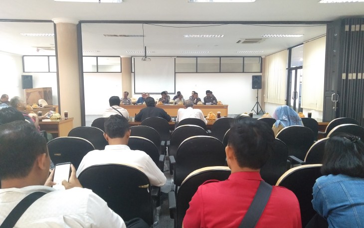 Suasana Hearing Komisi III DPRD Kabupaten Blitar bersama GANNAS Blitar dan dinas terkait Pemkab Blitar 