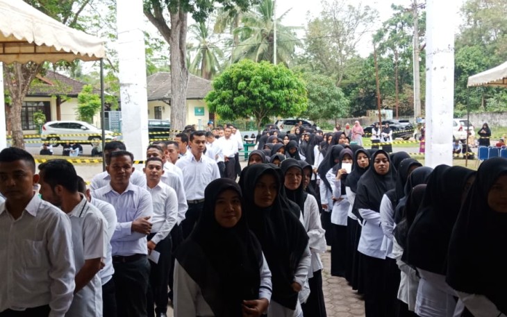 Peserta CPNS Aceh Utara