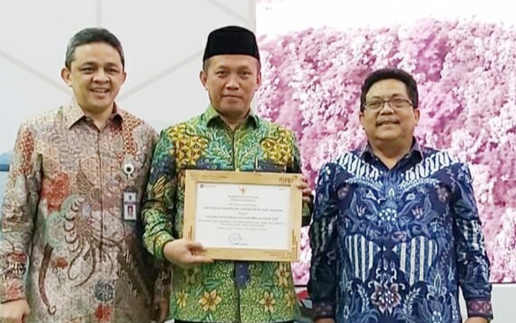 UIN SGD Terima Penghargaan Kemenkeu sebagai Satker Pengelola SBSN Terbaik 2019