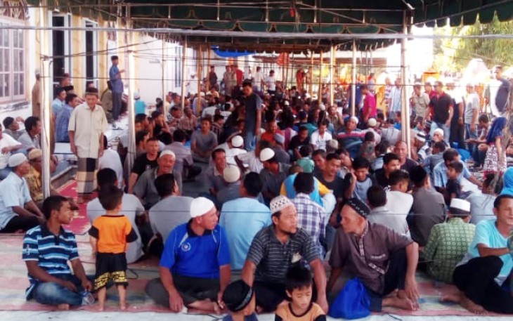 Ratusan warga tampak antusias ikuti Peringatan Maulid Nabi Muhammad SAW
