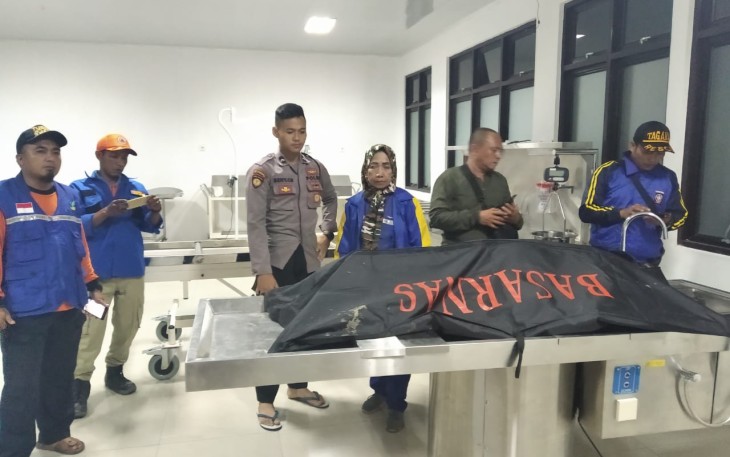 Korban pasca ditemukan dan dievakuasi RS Bhayangkara