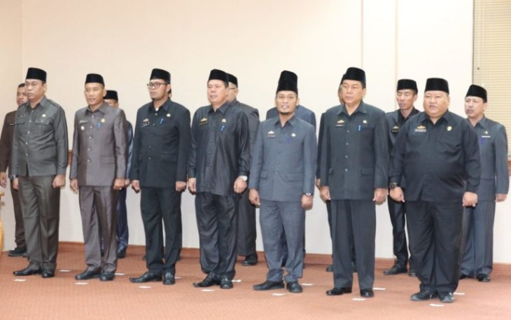 Sekda Lamsel Dilantik