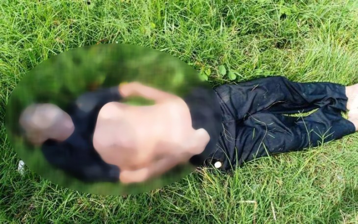 Mayat korban pasca ditemukan