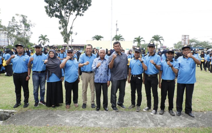 Ratusan Mahasiswa UNA Diharapkan Bisa Percepat Visi Misi Pemerintah Kabupaten Asahan