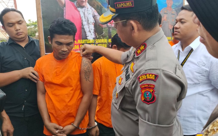 Polres Batu Bara Tangkap Pelaku Pembunuh Pengawas Galian C