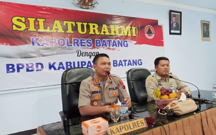 Kapolres Batang Beri Apresiasi BPBD dan Relawan