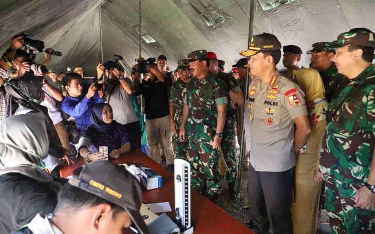 Panglima TNI : Observasi 238 WNI di Natuna Dinyatakan Sehat