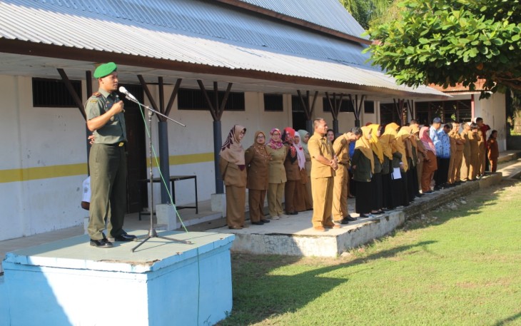 Dandim Santoso saat jadi Irup 