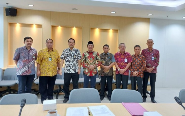 Bupati Lambar Kunker ke Ditjen Cipta Karya Kementerian PUPR