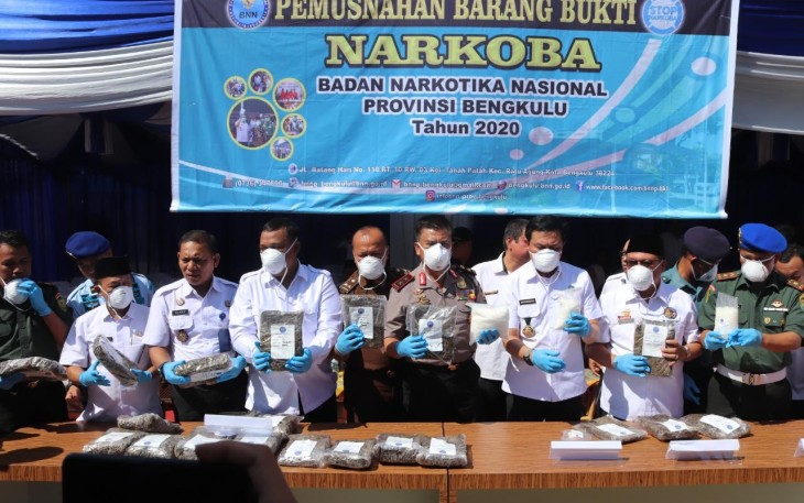 Pemusnahan barang bukti