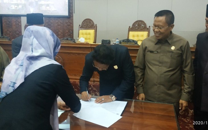 Penandantanganan 