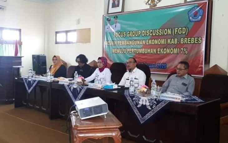 Focus Grup Discussion (FGD) Desain pembangunan Ekonomi Kabupaten Brebes