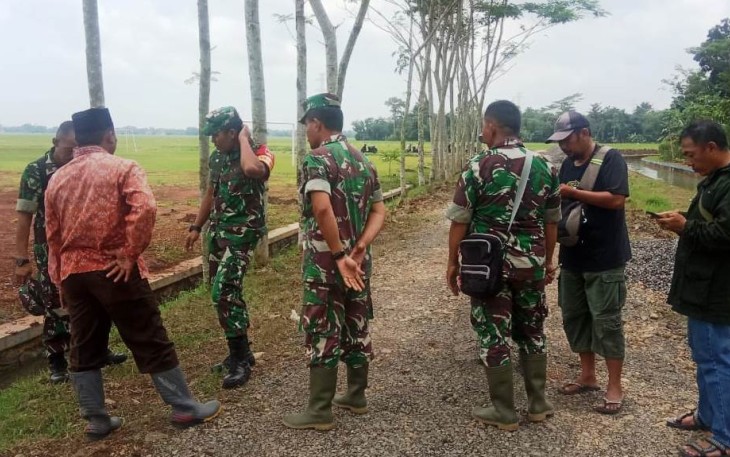 Dandim Tinjau Lokasi TMMD
