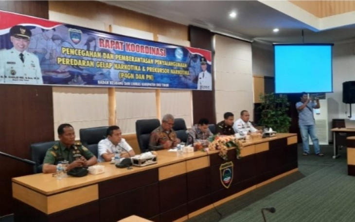 Tim Terpadu P4GN PN Tingkat Kabupaten dan Kecamatan di OKU Timur Terbentuk