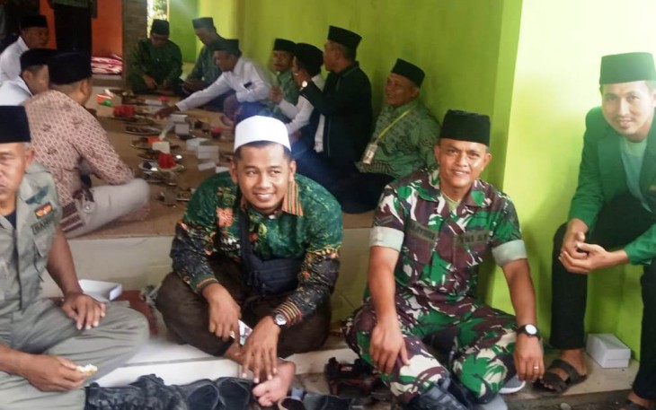 Semangati Grup Hadroh Yang Akan Tampil di Pembukaan TMMD