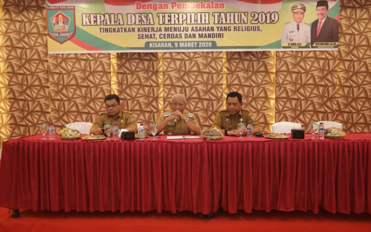 Kepala Desa Terpilih Tahun 2019 Ikuti Pembekalan