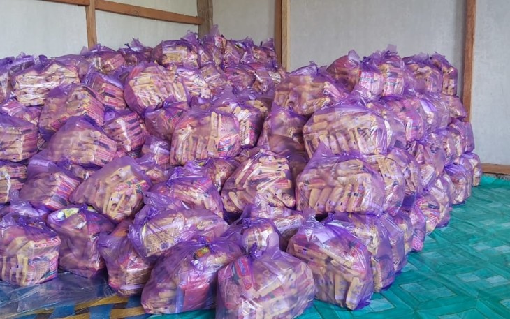 Bantuan yang disalurkan