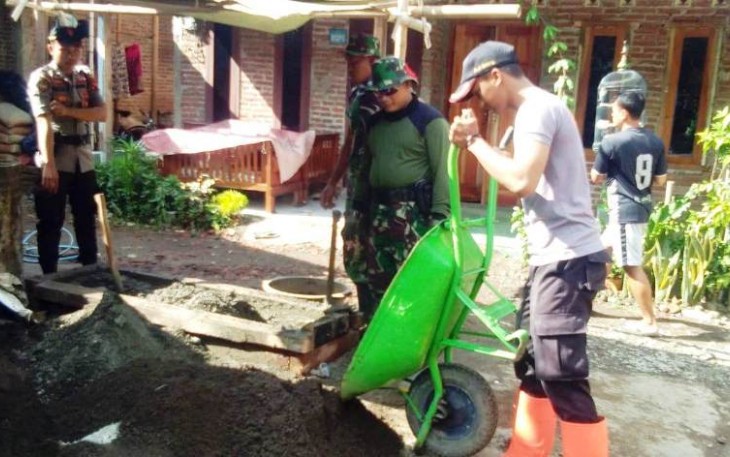 Polsek Kesesi Pekalongan Kirimkan Putra Daerah Ke TMMD Pekalongan