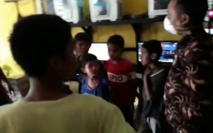 Disdik Bersama Satpol PP Razia Tempat-Tempat Bermain Anak
