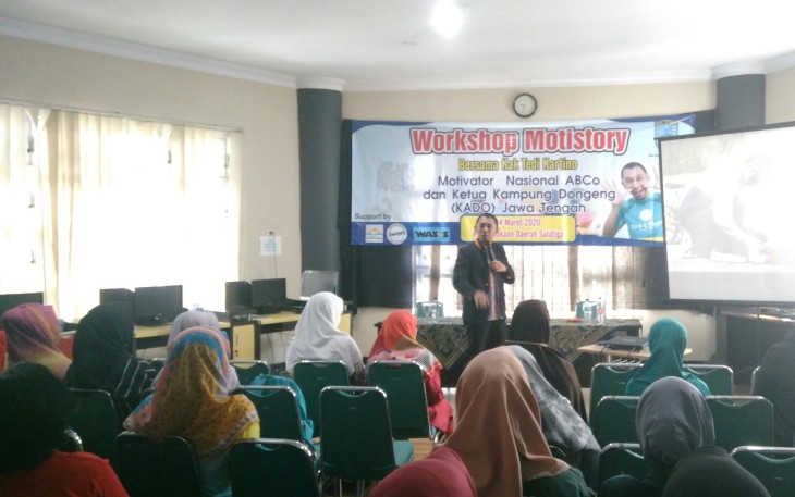 Workshop Motistory Kampung Dongeng