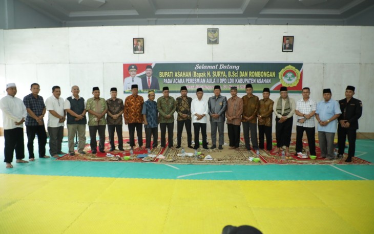 Bupati Resmikan Aula II DPD LDII Kab Asahan