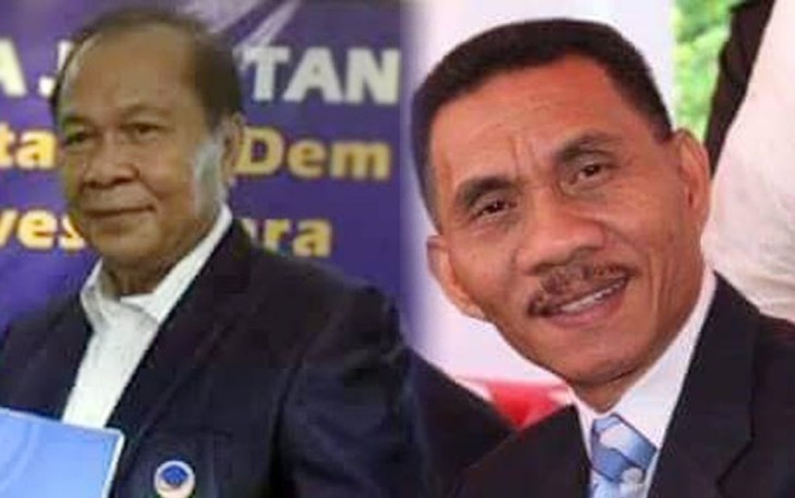 Max Lomban (kiri) dan Tedius Kuemba Batasina (kanan)
