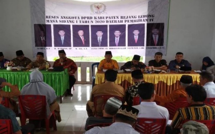 Reses Anggota DPRD Kabupaten Rejang Lebong 