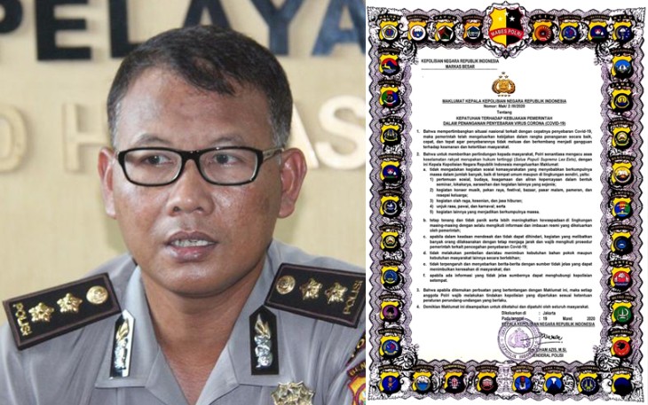 Kabid Humas Polda Bengkulu Kombes Pol Sudarno S.Sos MH