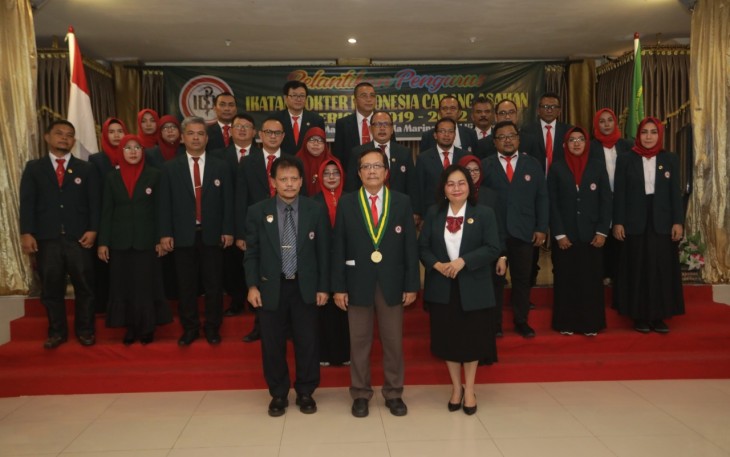 Pengurus IDI Cabang Asahan Periode 2019-2022 Dilantik 