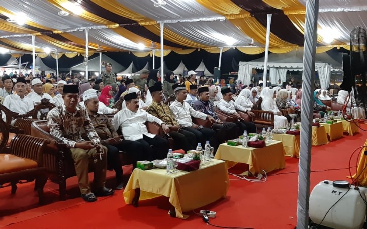 Kasdim 0209/LB Hadiri Penutupan MTQH Kabupaten Labuhanbatu